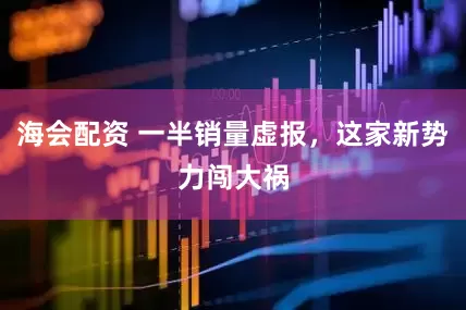 海会配资 一半销量虚报，这家新势力闯大祸