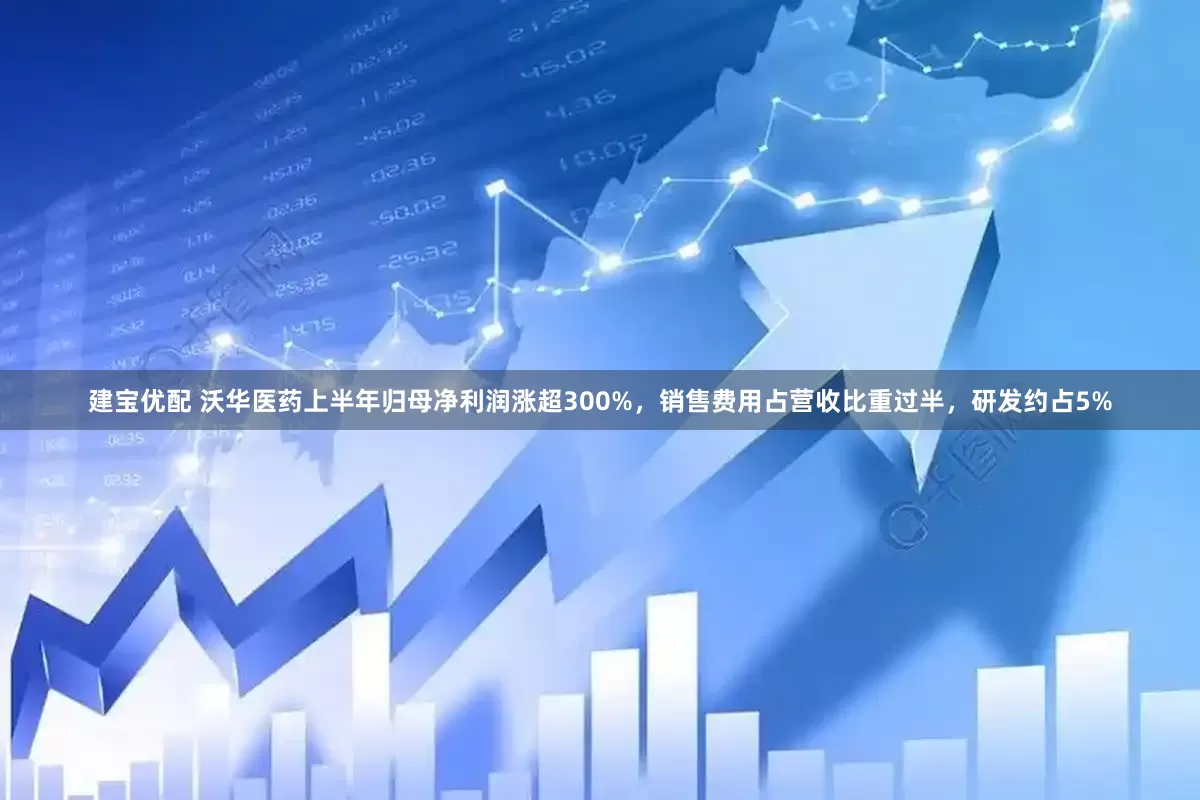 建宝优配 沃华医药上半年归母净利润涨超300%，销售费用占营收比重过半，研发约占5%